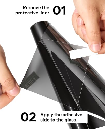 Image of IAQWE 50% VLT Ceramic Car Window Tint Film 24 in x 10 ft Roll | High Heat Rejection, UV Block, Privacy, Shatterproof, Scratch Resistant & No Signal Interference