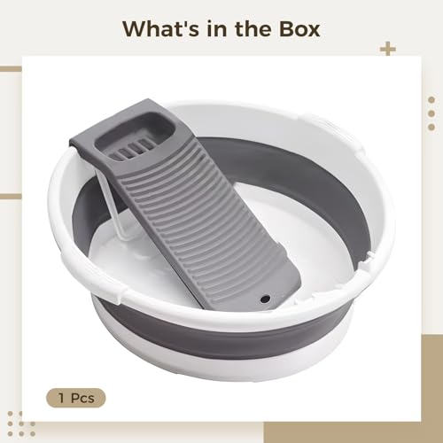 Lavabo plegable que soluciona la falta de espacio para lavar ropa delicada a mano 6