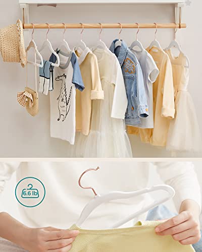 Cintres pour bébé SONGMICS Lot de 50 cintres blancs UCRF027W01