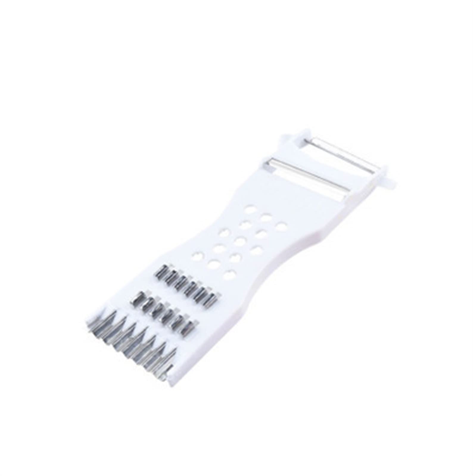 JINGYAN Pelapatate Tritatutto Multifunzionale per pelapatate per Verdure e Frutta(White)