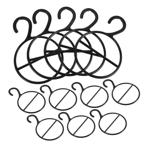 DECORNIJIA 12 Piezas Perchero Multifuncional para Pañuelos y Cinturones Organizador Colgador Plástico Resistente para Bufandas Corbatas y Cinturones Ahorro de Espacio para Armarios Color
