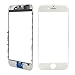 MMOBIEL Front Glass Replacement for iPhone 6S Plus (White) incl. Pre-Installed Bezel Frame + Earpiece Mesh