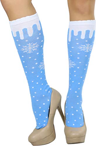ToBeInStyle Women's Holiday Design Knee Socks2