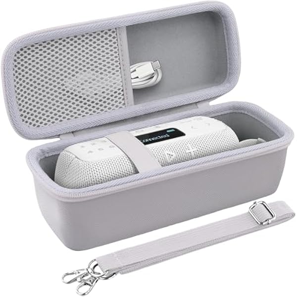 co2CREA twarde etui podróżne do przechowywania do przenośnego radia Bluetooth JBL Tuner 3, tylko etui