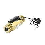 Uxcell a14050600ux1190 Water Flow Switch, Gold Tone