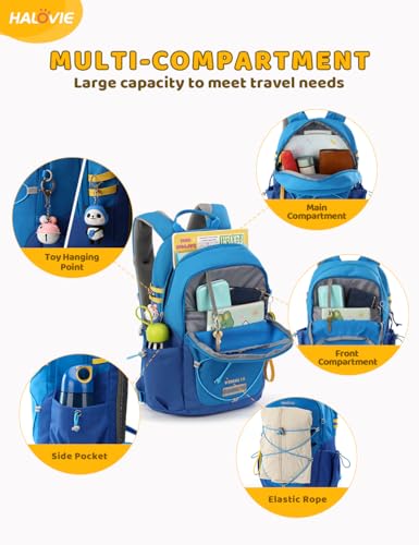 Miniatura 2 de Halovie Mochila Infantil Para Excursion Pequeña 15l Para Niño Y Niña, Senderismo Y Trekking Ideal Para Viajes Y Escuela