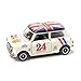 GAOQUN-TOY 01:50 Lega pressofusa Model Car/Compatibile con Mini Cooper Corsa 24 / Modello di Auto di Compleanno Souvenir Collection Decorazioni (Color : White)