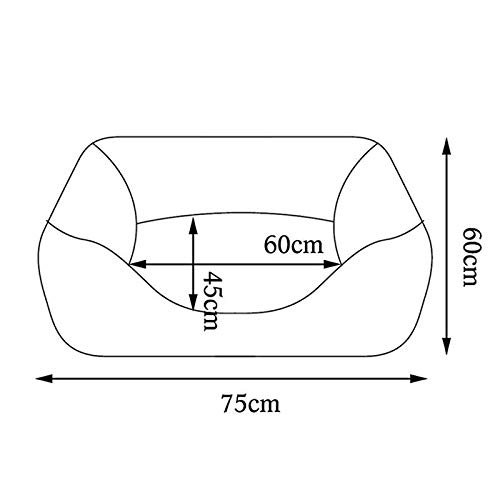 Lionto Letto per Cani Cuscino per Cani Divano per