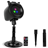 sunpo Laser Projector Landscape Lights Outdoor, Muli Color Projection Lights with Remote Controller, Outdoor Waterproof Indoor Patio Garden Landscape Decor Tree Decoration (RGB), SA556