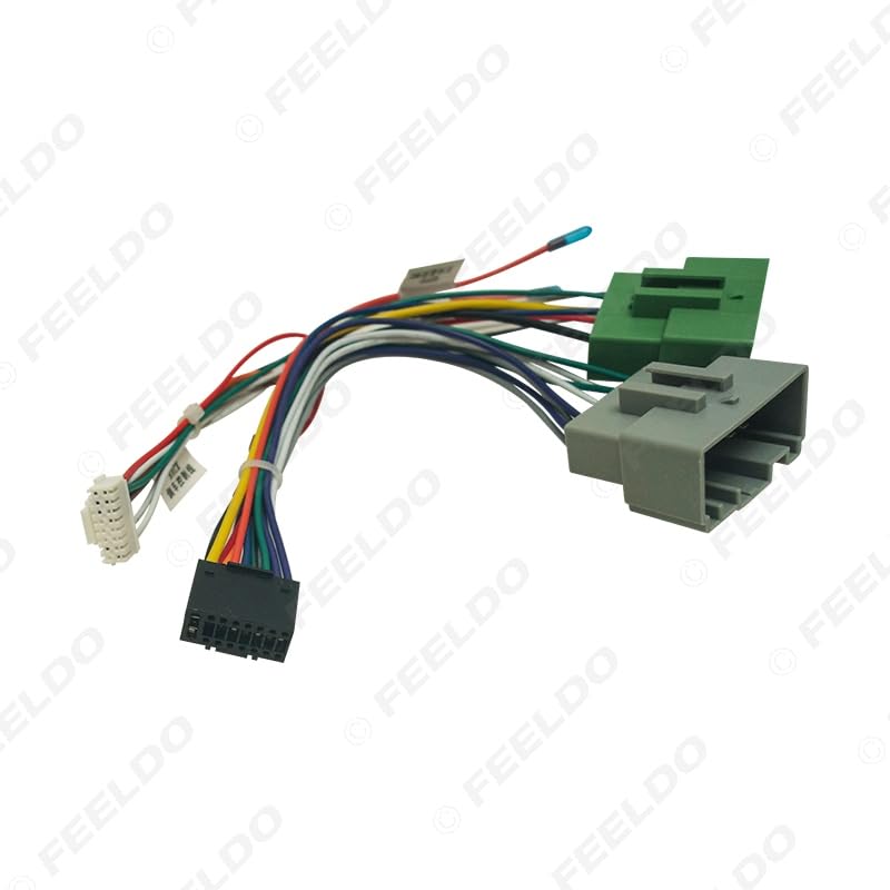 Car 16pin for Audio Wiring Harness with Canbus Box for Volvo S80 99-06 Aftermarket Stereo Installation Wire Adapter - (Color Name: AB Cable-canbus Box)