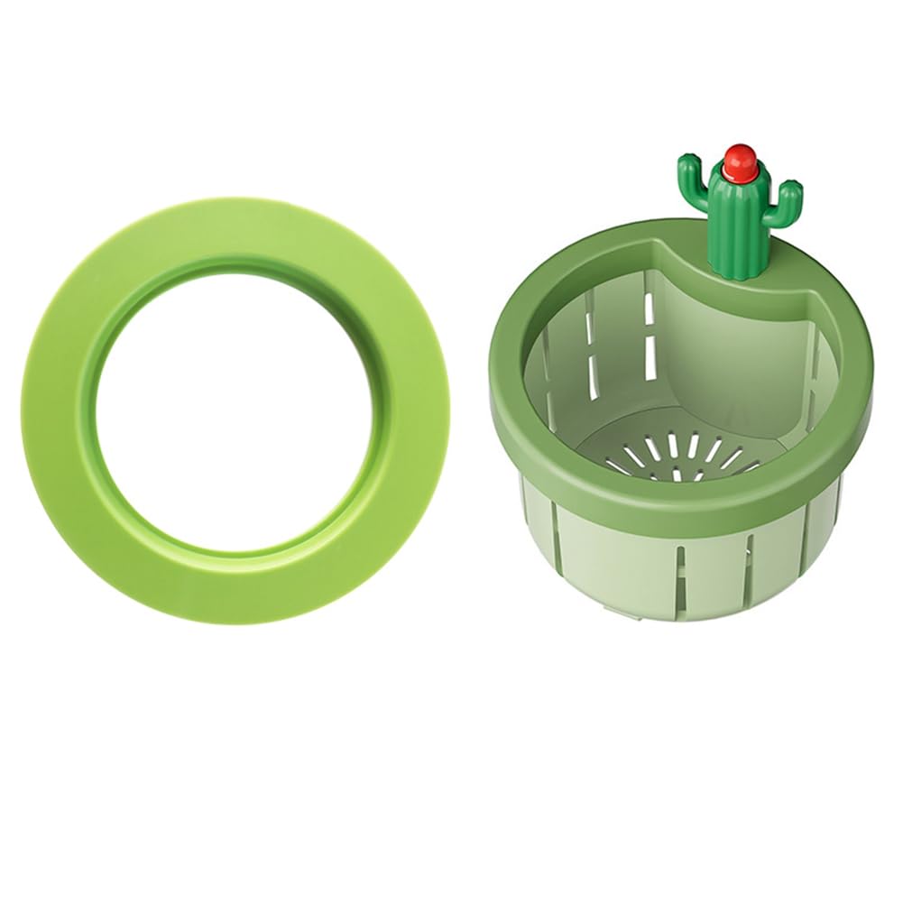 Ctrlzs Cactus Kitchen Sink Drain Strainer,Cactus Sink Strainer, Multi-Functional Cactus Sink Draining Basket Filter 1Pcs