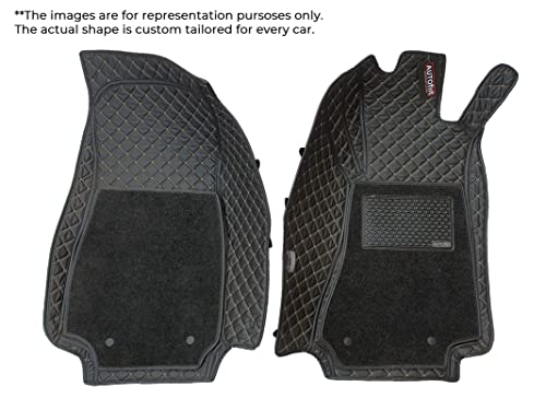 Image of 7D Black Car Mat for Thar