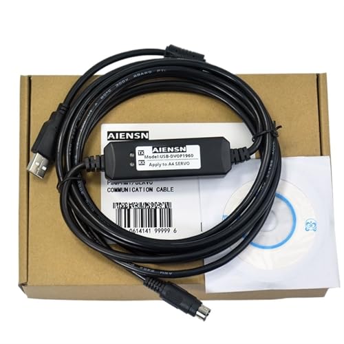 AIENSN USB-DVOP1960 Compatible with Panasonic MINAS-A A4 Servo Drive Debugging Cable Data Communication Line