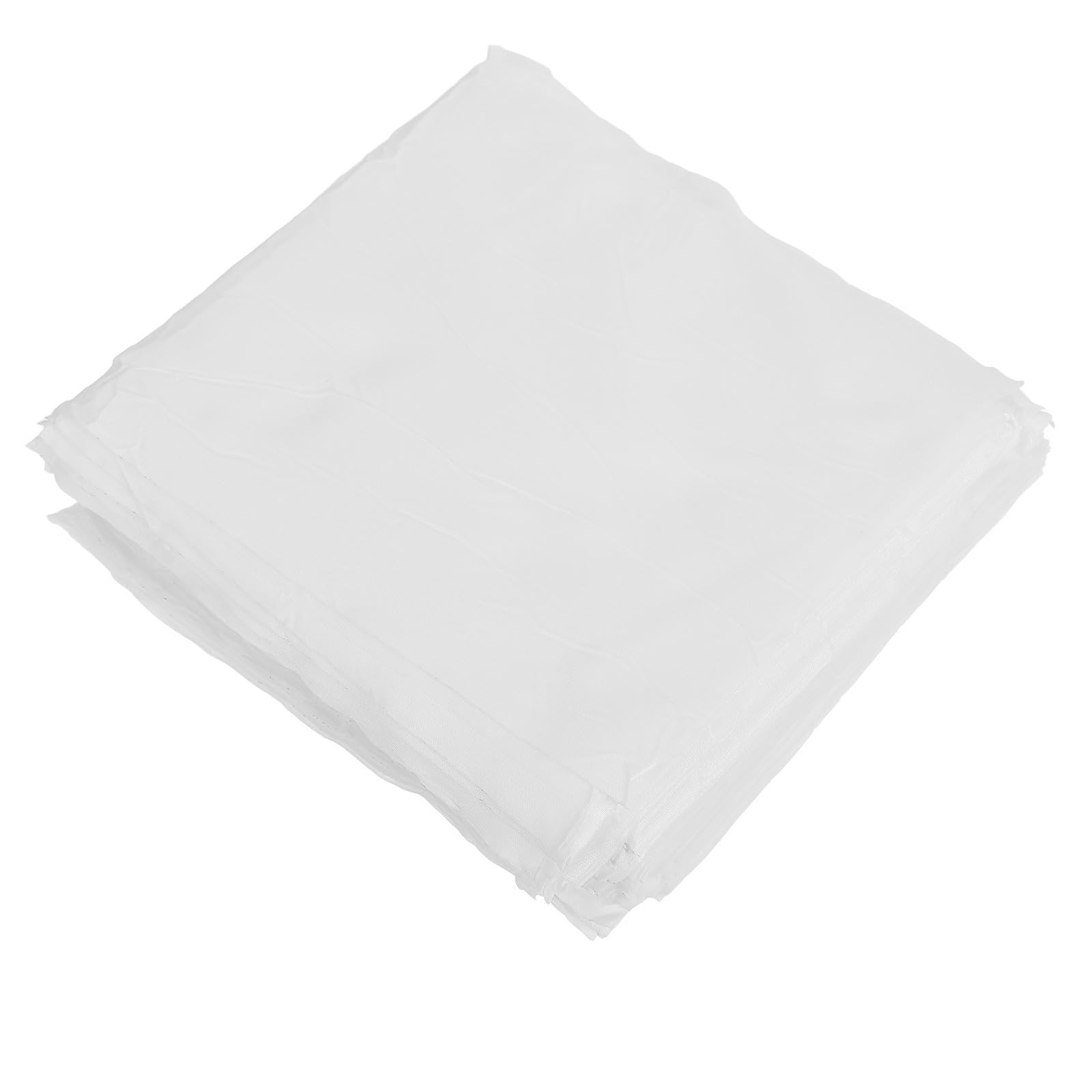Outanaya 100 Piezas de Paño Antiestático de Microfibra de Poliéster Absorbente Blanco para Limpieza Segura en Laboratorio y Producción Industrial
