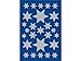 Produktbild HERMA Weihnachts-Sticker DECOR "Sterne", sortiert, silber