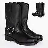 RESPIRANTES : Ces bottines rétro à bout carré sont confectionnées en cuir synthétique avec une doublure douce qui évacue l'humidité. Indispensables à votre garde-robe, elles apportent la touche finale à vos tenues quotidiennes et se marient parfaitement avec un jean ou un pantalon décontracté.