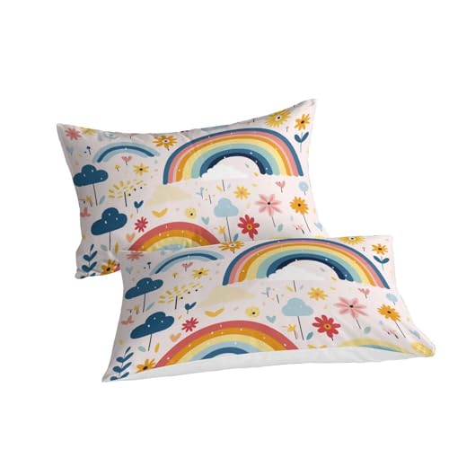 Parure de lit King Le Rainbow housse couette microfibre impression haute densité - 3