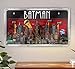 Dustproof Acrylic Display Box for Lego Batman Gotham City Animated Edition Display Wall Panel, Compatible with Lego 76271, Acrylic Frame, Black. Can be Hung on The Wall (Model not Included)