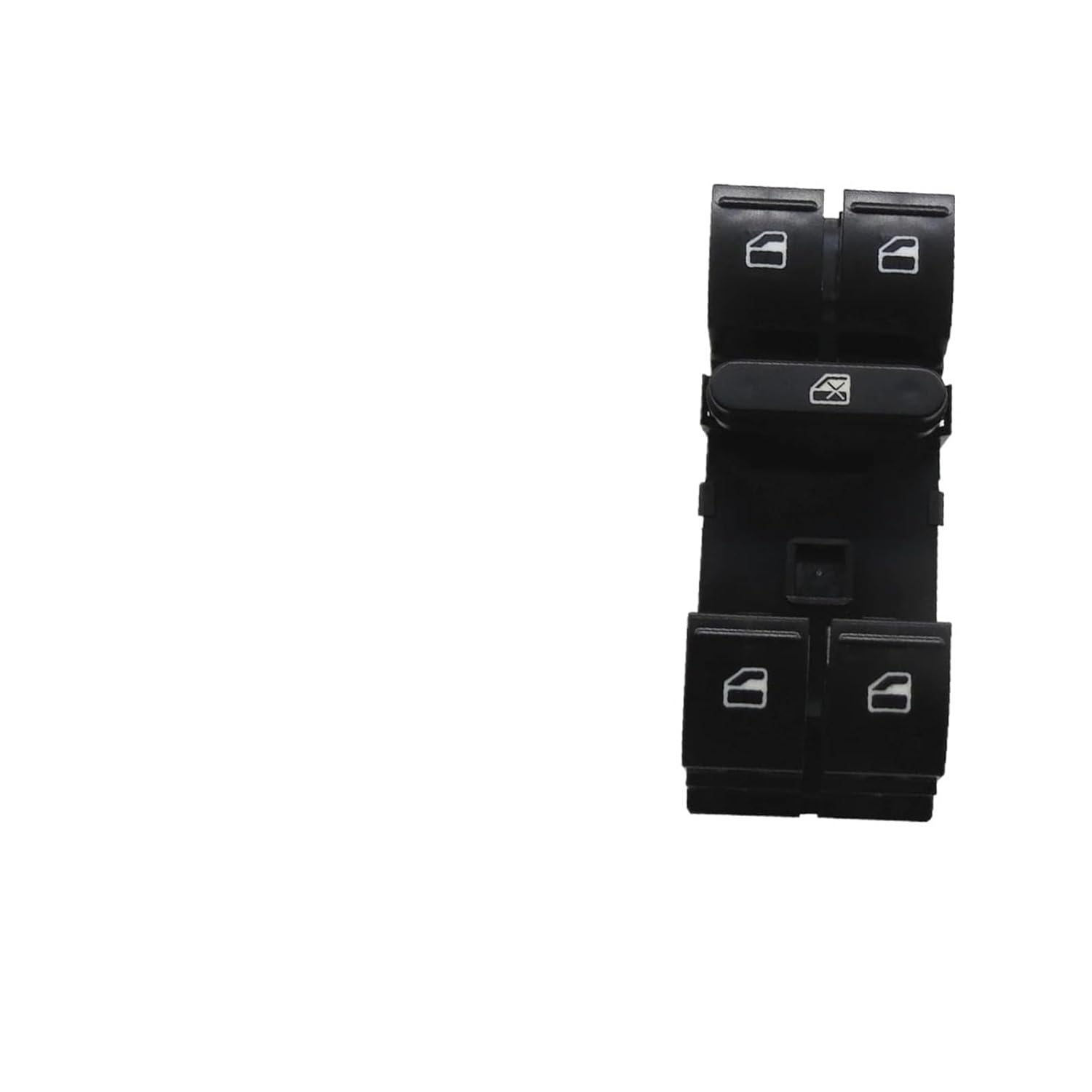 Electric Power Master Window Lifter Switch Control Button Fit for Caddy CC 5J0959855(with Chrome)