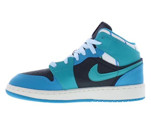 Image of Nike Boys' Air Jordan 1 Mid GS Sneakers