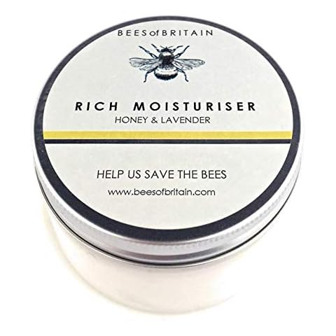 Crema Hidratante Facial 99% Natural Miel & Lavanda 100g BEES OF BRITAIN Cover