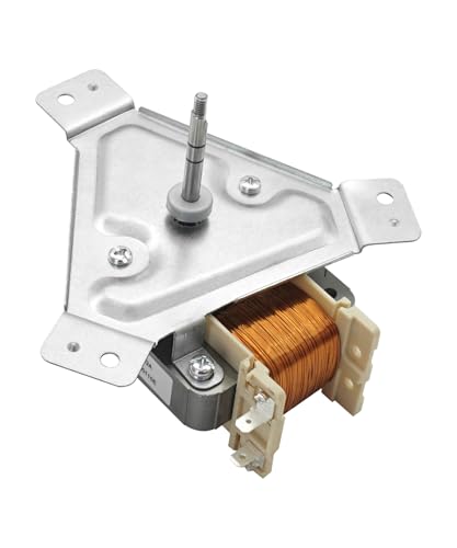 DG96-00110E DG96-00110A Electric Range Oven Convection Fan Motor Assembly Compatible with Samsung Stove/Ovens, Replaces AP5967760, PS11720787,Convection Motor with Mounting Plate,Clockwise Rotation