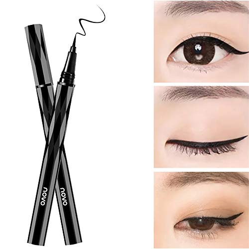 Waterproof Liquid Eyeliner, Slim Eye liner Lasting Drama Liquid Eyeliner Pen, Makeup tools
