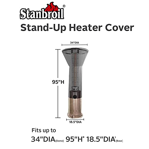 image for Stanbroil Patio Heater Cover, Full Coverage Outdoor Heater Cover with 