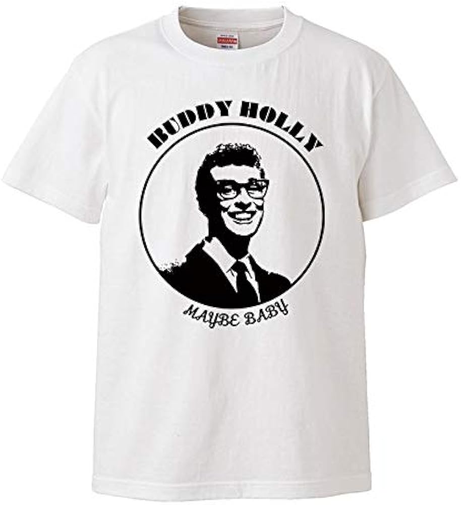 バディ・ホリー　Tシャツ Amazon | 【BUDDY HOLLY-MAYBE BABY/バディ・ホリー】ロックンロール