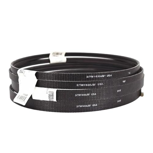 Courroie trapézoïdale 3-7M 1400JB de transmission grand angle pour tour à métaux et machines