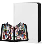 Amazon.com: Trading Card Binder 12 Pocket, Zipper Binder Card Album Holds  720 Cards, 30 Pack Acid-Free Pages with Side Loading, Premium Leather Cover  Card Folder for TCG/MTG/Sports Cards Collection, Black : Toys