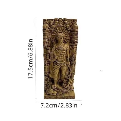 Estatua de Apolo mitología griega resina 17.5 cm miniatura 5