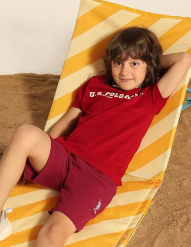 Image of Boys Shorts | 100% Cotton | Regular Fit Boys Sport Shorts | Elastic Waist | Casual Everyday Wear
