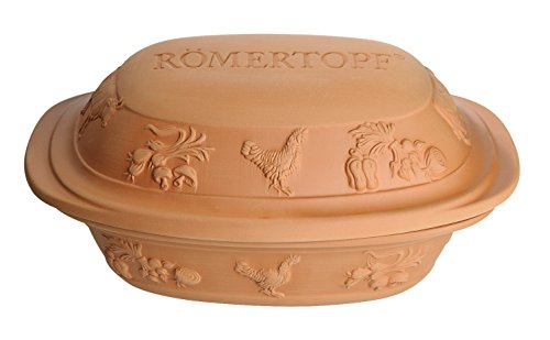 Reston Lloyd Natural Clay Dutch Oven, 4.2-Quart, Tan