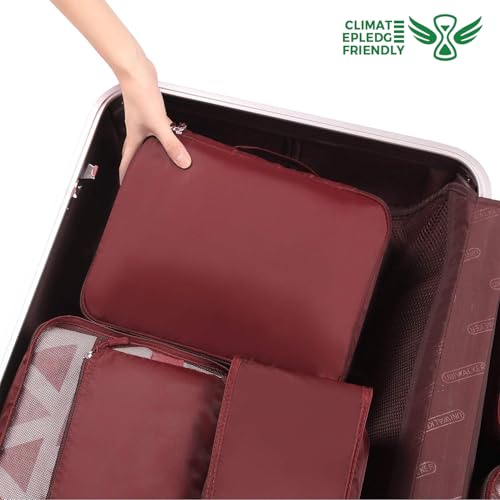 BAGAIL Packing Cubes for Suitcase 8 Set, Lightweight Luggage Packing Organizers Packing Cubes for Travel Accessories