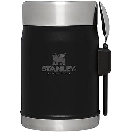 Stanley Classic Legendary Classic Food Jar + Spork 14oz Black 2.0
