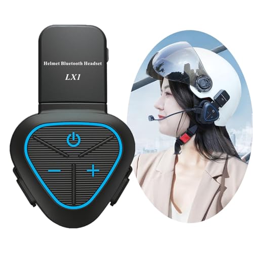 Intercomunicador de comunicación para moto con auriculares BT automáticos 7