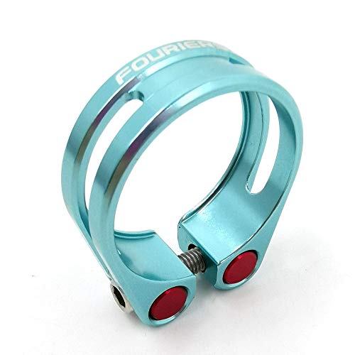 image for Fouriers Mountain Road Bike Seatpost Clamp 34.9mm Aluminum Alloy MTB B