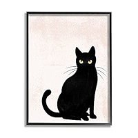 Amazon.com: Stupell Industries Halloween Black Cat