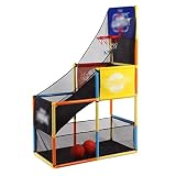 YWAWJ Basketballkorb Basketballkorb Spiel - Basketballkorb for Kinder - Basketball-Spiel mit Hoop Training System - Kinder Indoor Sport Spielzeug