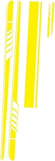 Homoyoyo 5 Pçs Adesivo De Carro Adesivos De Corrida Ornamento De Capô Decoração Do Carro Adesivo De Farol Automático Adesivo De Faixa De Pára-Choques Adesivo Decorativo Para Carro Adesivo