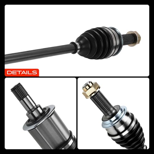 A-Premium CV Axle Shaft Assembly - Compatible with Honda Accord Crosstour 2010 2011 3.5L, Crosstour 2012-2015 3.5L, AWD Only - Rear Right Passenger Side, Replace# 42310TP7A01 by A-Premium - Image 9