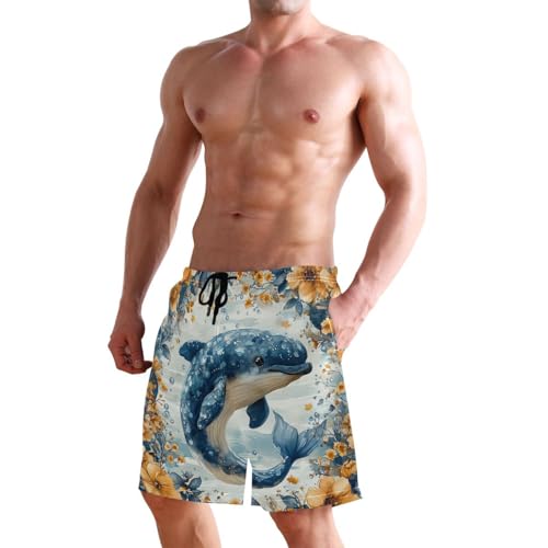 Short de bain avec doublure de compression homme carreaux de buffle - 6