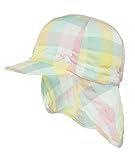 Döll Mädchen Baseballmütze mit Nackenschutz Mütze, Türkis (Angel Blue 3054), (Herstellergröße: 49)