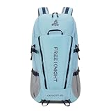 Bseash Mochila impermeable de 45 litros para senderismo, Viajes