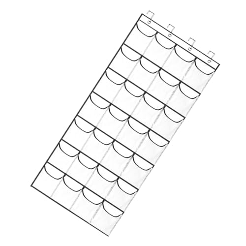 Ipetboom 1Set Multi Tier Hanging Storage Pouch Mesh Organizer for Door Back for Shoes Underwear Bras Items Space Saving Design Multi Functional Storage