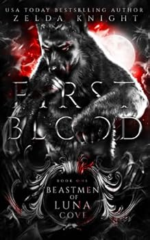 Paperback First Blood (Beastmen of Luna Cove) Book