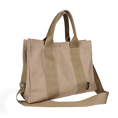 [リズデイズ] 2way トートバッグ ショルダーバッグ 仕切り (グレーベージュ)