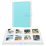 [Usos múltiples] - Álbum de fotos ligero y suave, se puede llevar en su bolso para mostrar sus mejores fotos instantáneas o ponerlo en casa como decoración. También es adecuado para el día de San Valentín, Navidad, aniversario, día de la madre, regalo del día de Acción de Gracias. Álbum de viaje, álbum de boda, álbum de crecimiento del bebé, álbum de cumpleaños y aniversario.