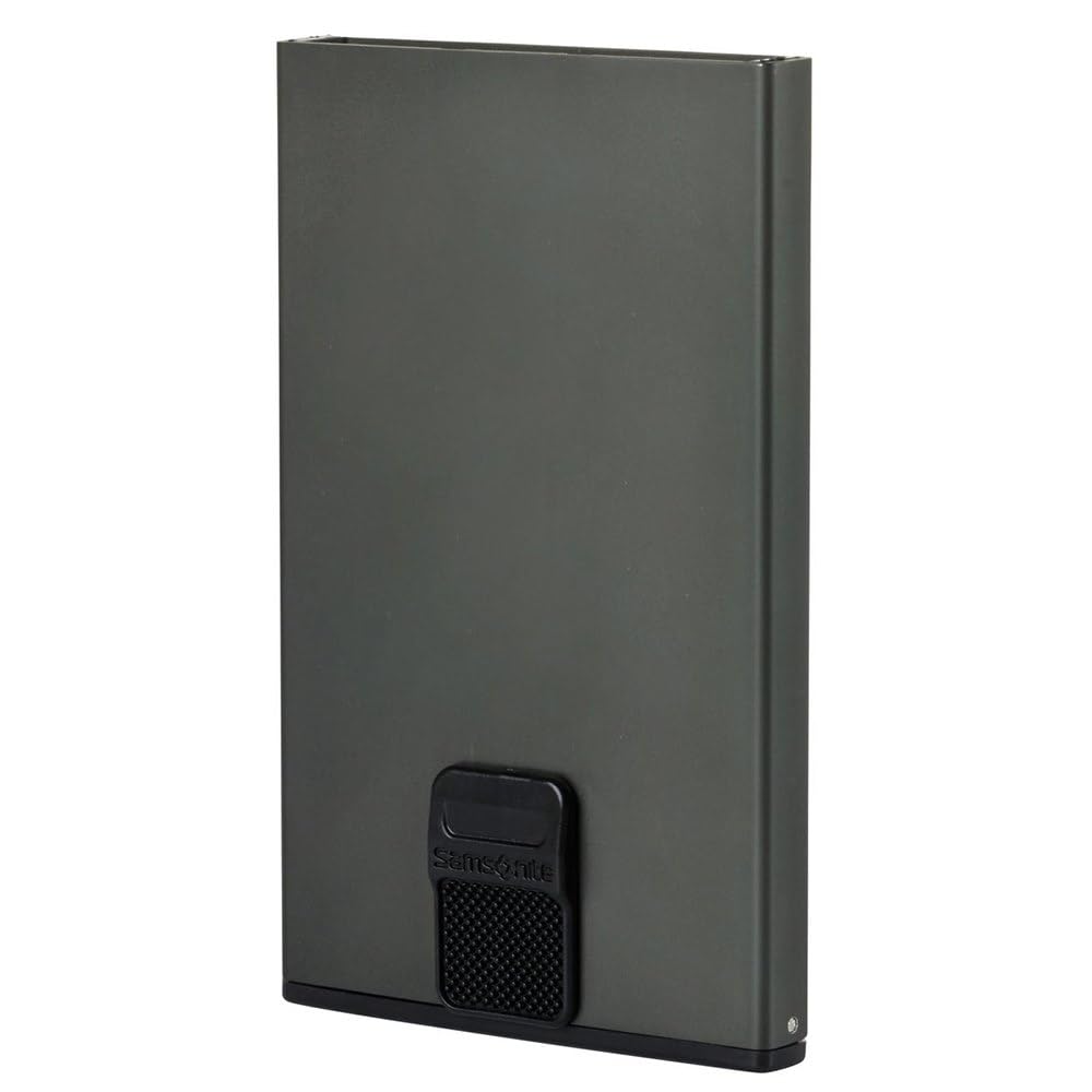 Alu Fit SLG - Card Case, 10.2 cm, Gray (Anthracite)